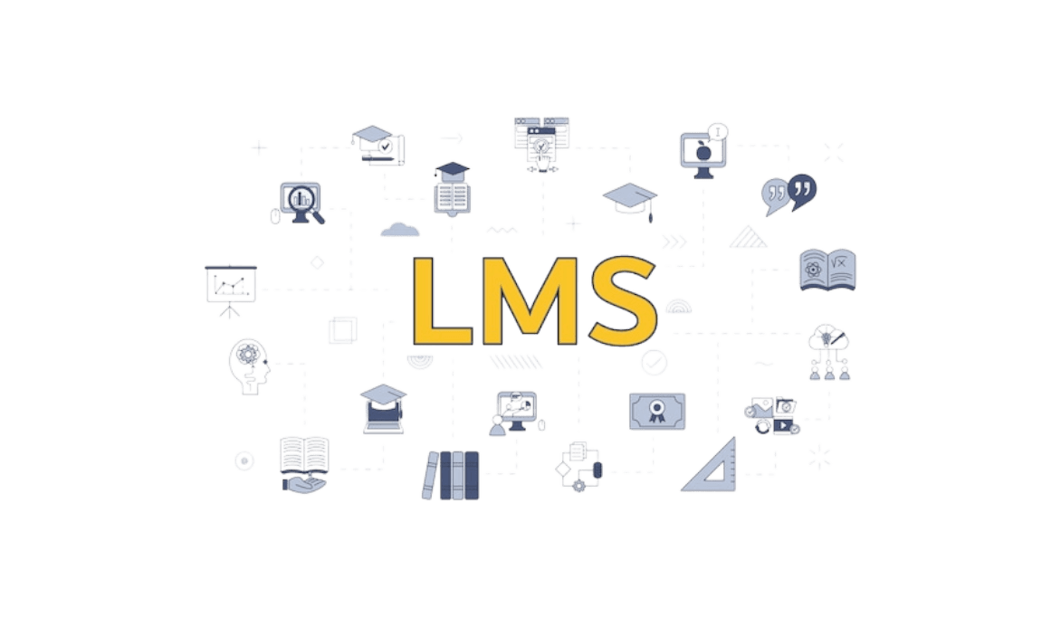 Illustrative image of the e-learning platform