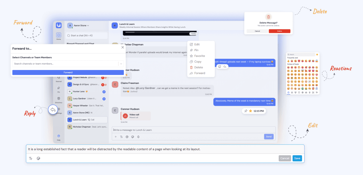 Enhance Messages illustration