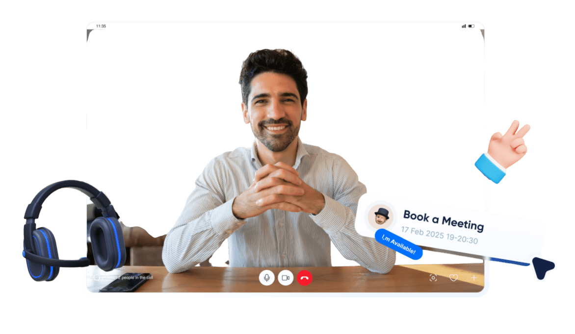E-learning application mockup