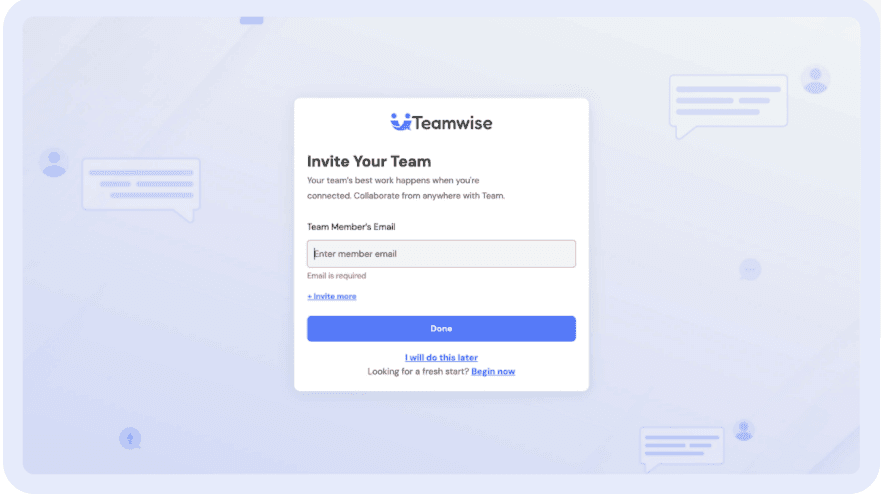 Great to See You — Welcome!